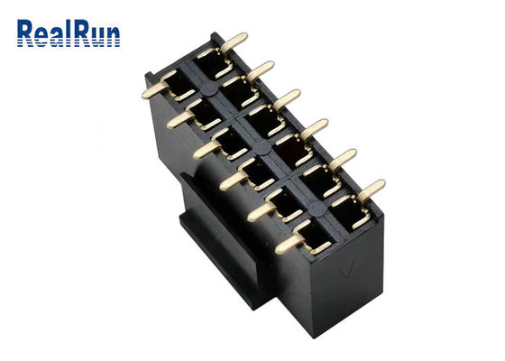 LCP CAP PA6T SMD Pin Header Connector DC500V فسفر برنز طلاکاری