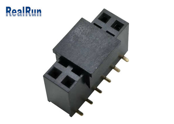 LCP CAP PA6T SMD Pin Header Connector DC500V فسفر برنز طلاکاری