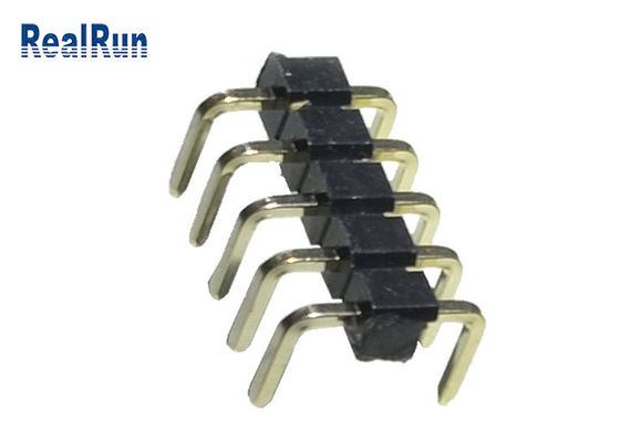 اتصال دهنده سربرگ PBT Pinder Header 2.54mm U Type Terminal LCP SGS Solder