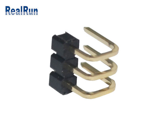 PA6T PBT SMT پین اتصال دهنده پلاستیک درجه حرارت بالا ISO9001 برای LED LCM