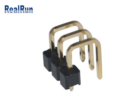 PA6T PBT SMT پین اتصال دهنده پلاستیک درجه حرارت بالا ISO9001 برای LED LCM