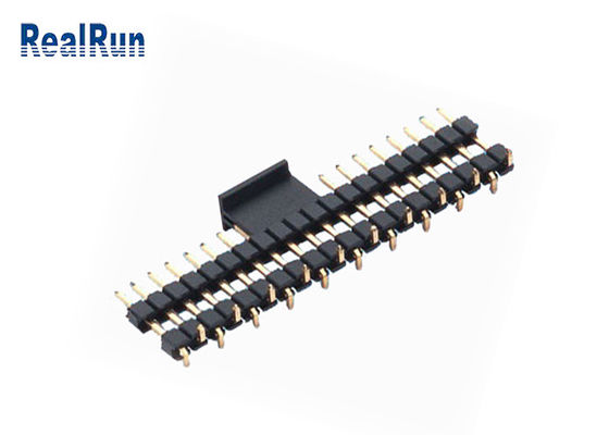 اتصال دهنده ردیف تک ردیف پلاستیکی SMD نر LCP فیبر Pcb Header Connector