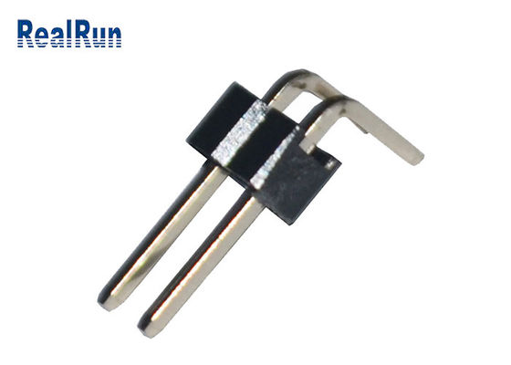 مقاومت در برابر اکسیداسیون راست زاویه پین ​​هدر PA6T H2.5mm تک ردیف