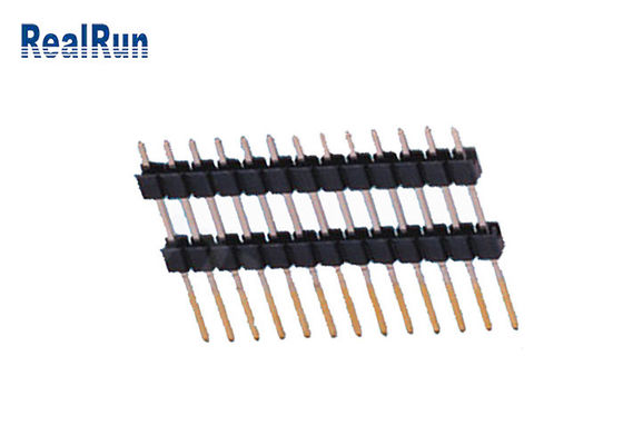 روکش طلا قلع PA6T Straight Header Connector 13P دو پلاستیکی PBT