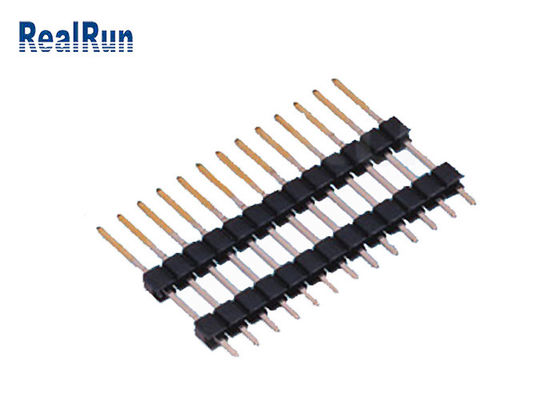 روکش طلا قلع PA6T Straight Header Connector 13P دو پلاستیکی PBT