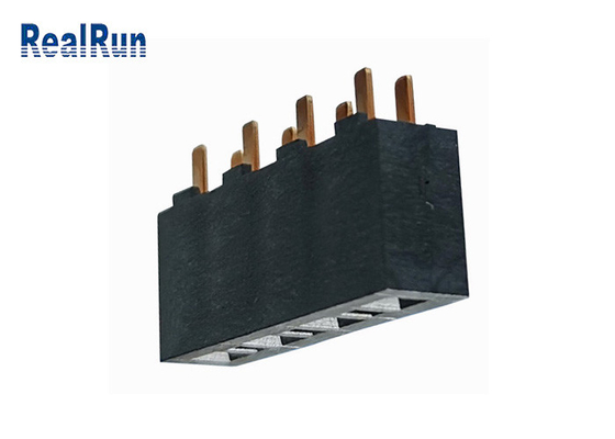 SGS LCP PCB کانکتور نر DC500V یک ردیف U ترمینال Pa6t ماده