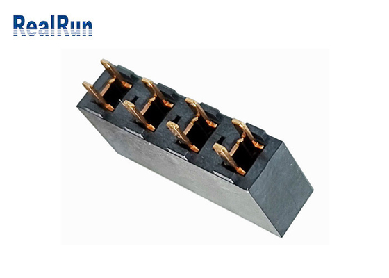 SGS LCP PCB کانکتور نر DC500V یک ردیف U ترمینال Pa6t ماده