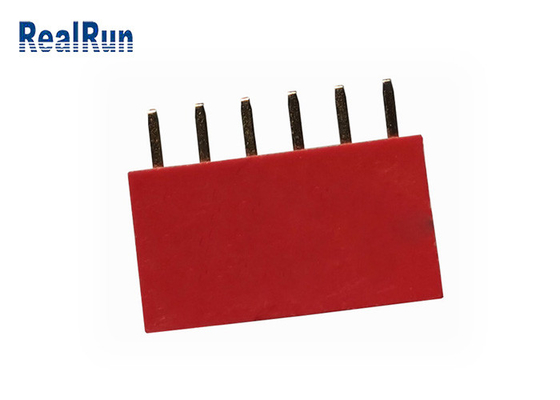 اتصال سربرگ زن PA6T PBT DC500V 1×6P Dip LCP Brass