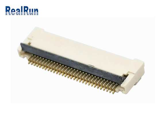 کانکتور افقی SMT FFC FPC عایق ال سی پی برد PCb 50VAC RMS