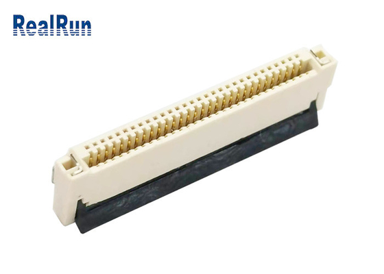 کانکتور افقی SMT FFC FPC عایق ال سی پی برد PCb 50VAC RMS
