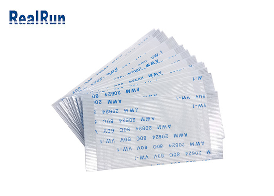 3A FPC Flexible Ribbon Cable Cinned Connector A عایق ال سی دی PA6T نوع 4/8mm