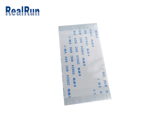 3A FPC Flexible Ribbon Cable Cinned Connector A عایق ال سی دی PA6T نوع 4/8mm
