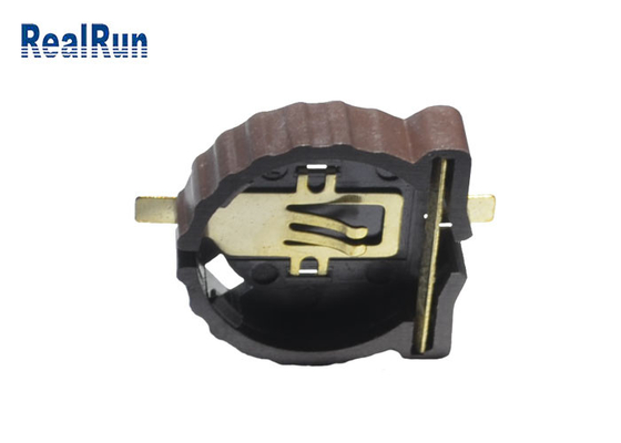 نگهدارنده باتری سکه ای 500VAC برنجی SMT Straight CR1220-2 Series LCP
