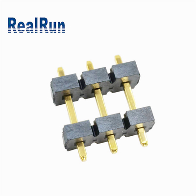 PBT LCP پین دولایه هدر با روکش طلا 3 پین SQ1.14 کانکتور L16.8