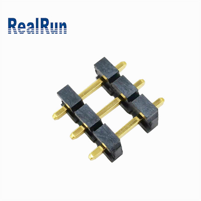 PBT LCP پین دولایه هدر با روکش طلا 3 پین SQ1.14 کانکتور L16.8