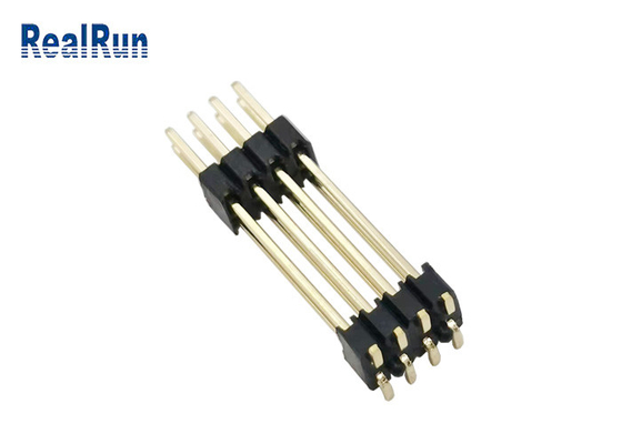 کانکتور هدر پین دولایه DC500V افقی SMT PA6T