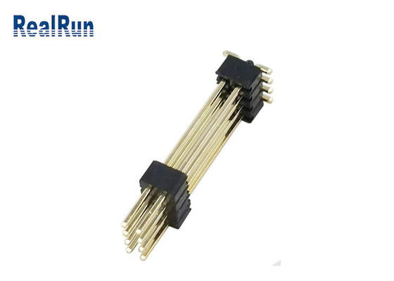 کانکتور هدر پین دولایه DC500V افقی SMT PA6T