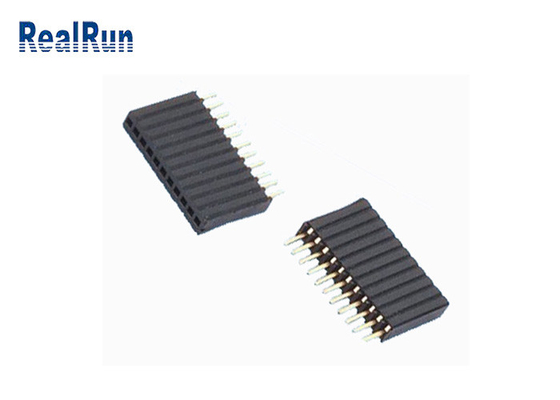 کانکتور هدر زن 500VDC PA9T اتصال سربرگ PCB PBT LCP 1×11P