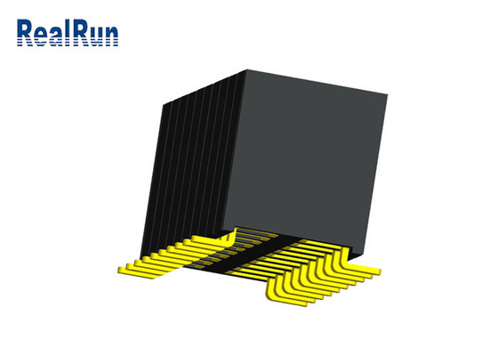 کانکتور هدر زن PA6T LCP 20P PBT Au 1μ&quot; H5.7 نسوز