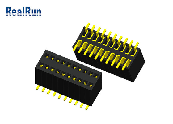 کانکتور هدر زن PA6T LCP 20P PBT Au 1μ&quot; H5.7 نسوز