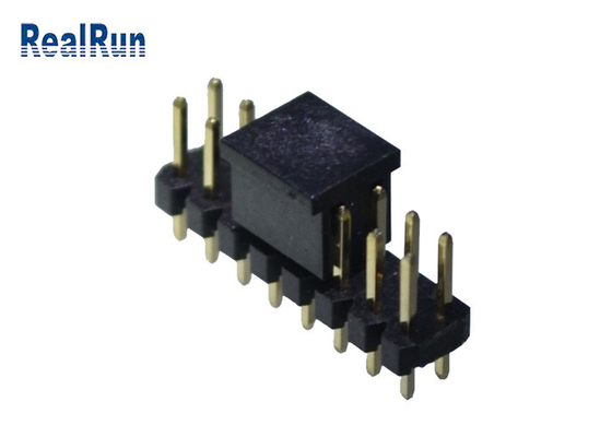 کانکتور هدر پین دولایه DC500V افقی SMT PA6T