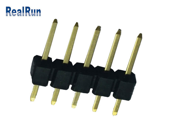 اتصال هدر پین PCB 2.54 میلی متری پیچ برنجی تماس لحیم کاری