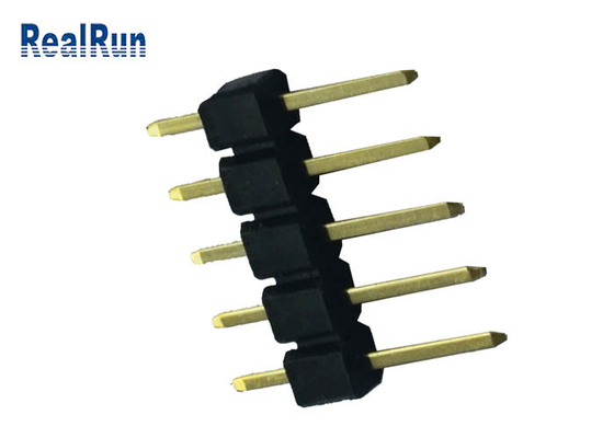 اتصال هدر پین PCB 2.54 میلی متری پیچ برنجی تماس لحیم کاری