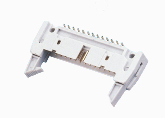 IDC Ejector 6-64P 2.54 SMT کانکتور هدر نر Long Latch Shrouded Header Connector