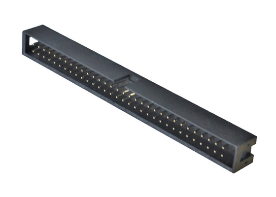 کانکتور سربرگ PA6T Black Straight Box H9.0 Gold Flash PCB 2X32P Male Header