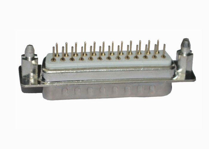اتصال آلیاژ مس DB D SUB اتصال 25 پین دو ردیف 3.0A دارای امتیاز فعلی
