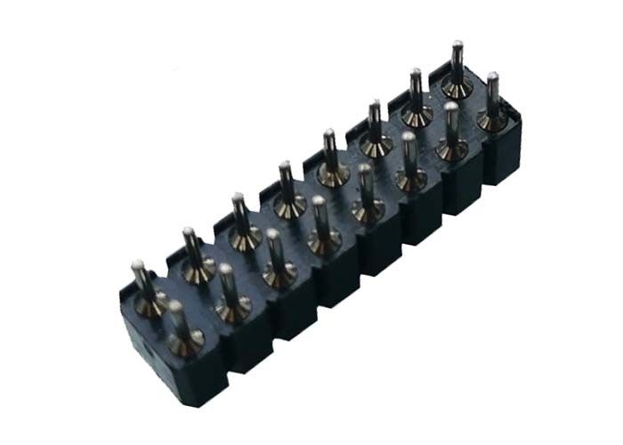 اتصال دهنده چرخ دنده چرخ دستی زن DIP PPS 2.54میلی متر 180 ° UL94V 0