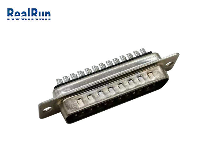 اتصال دهنده کابل DB 25 لحیم D نوع VGA اتصال PCB سطح سوئیچ PBT