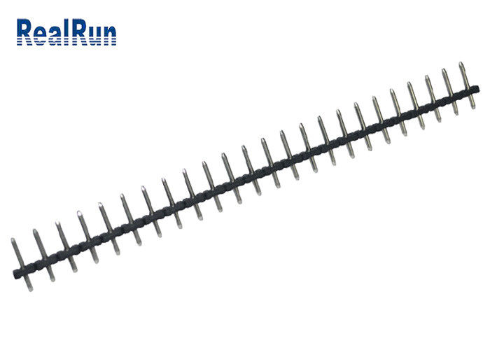 SGS Single Row Pin Header UL94V-0 TBP PBT LCP Board to Board Connector