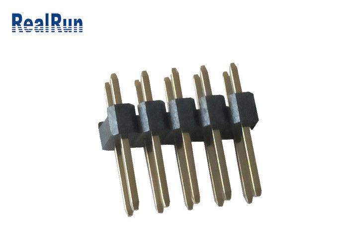 30٪ GF PH2.54 دو ردیف هدر اتصال PA6T 2*5P پین هدر PBT LCP