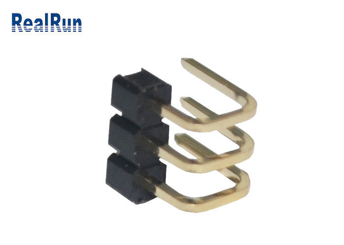 PA6T PBT SMT پین اتصال دهنده پلاستیک درجه حرارت بالا ISO9001 برای LED LCM
