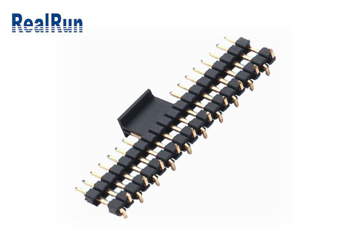 اتصال دهنده ردیف تک ردیف پلاستیکی SMD نر LCP فیبر Pcb Header Connector
